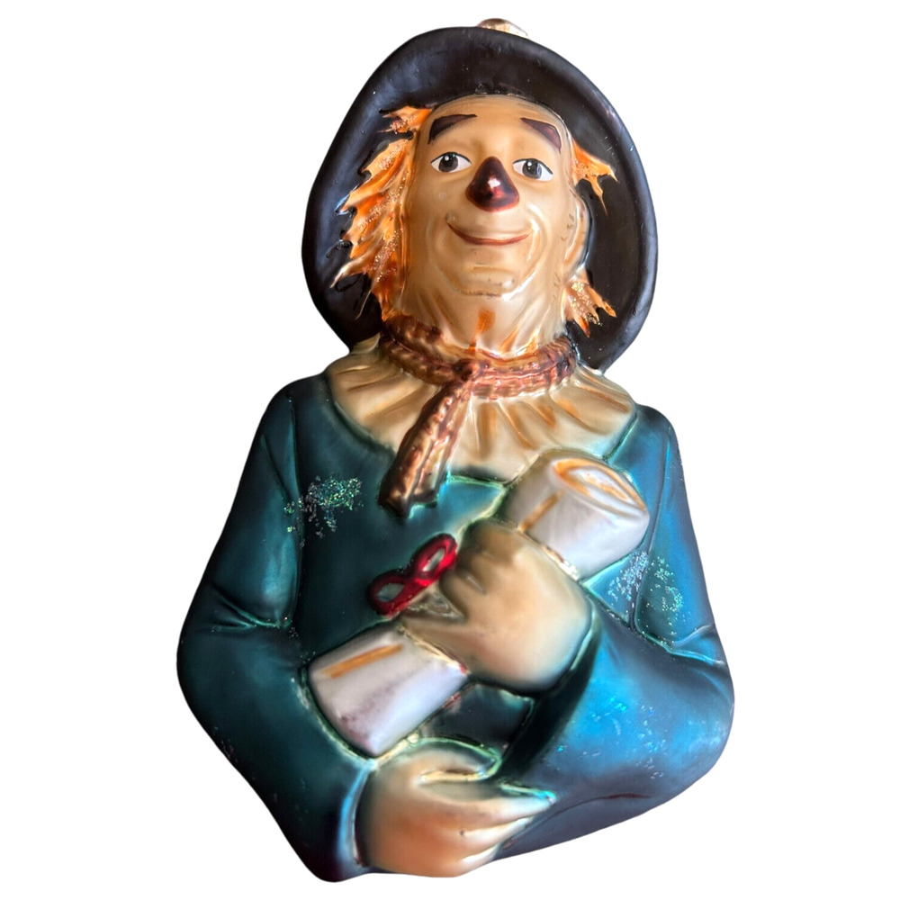 Christopher Radko Christmas Ornament Wizard of Oz Scarecrow 6.5 Inch